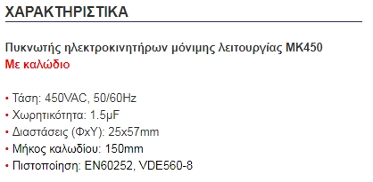 1.5μF/450V
