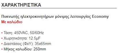 12.5μF/450V