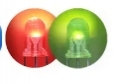 3mm green/red